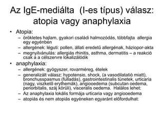 Homlokterületi infografika a száj és orr környék allergia kapcsolatáról