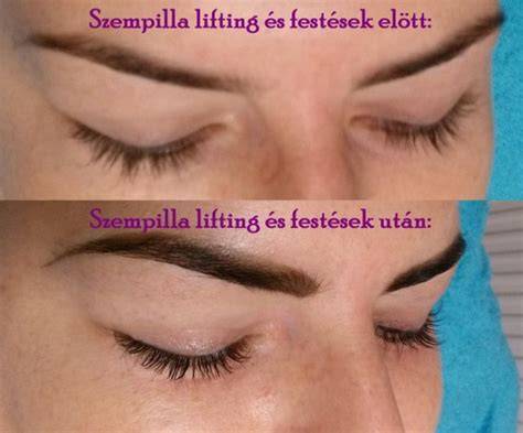 Infografika a szempilla lifting lépéseiről: előkészítés, lift, tartósság, ápolás
