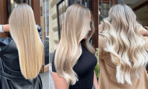 Különböző szőke hajszínek