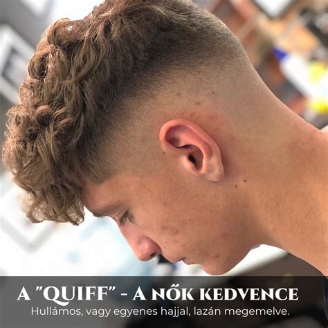 quiff ferfi frizura