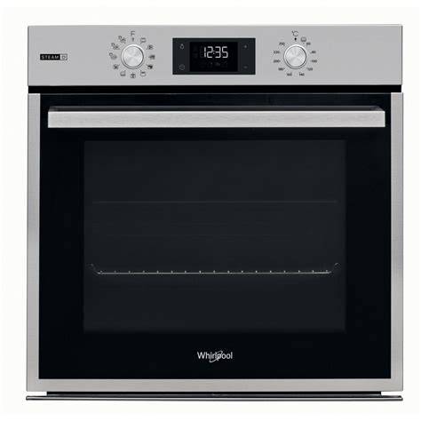 Whirlpool beépíthető sütő dizájn és funkciók infografika