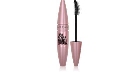 kék Maybelline Lash Sensational keféje és sörtéinak elrendezése