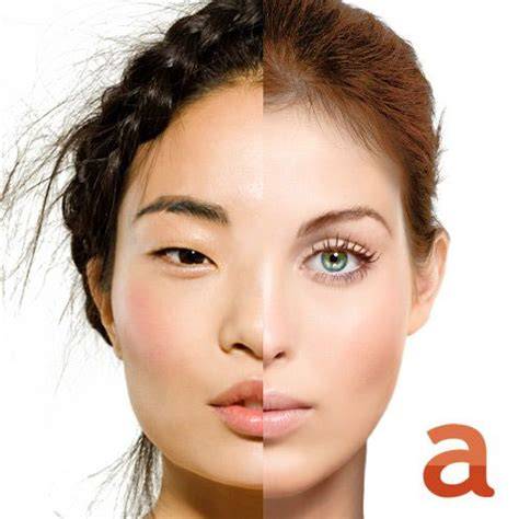 comparison chart: European vs Asian hair quality