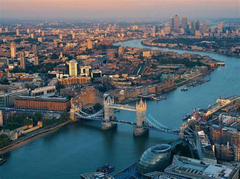 London látképe a londoni látványosságokról