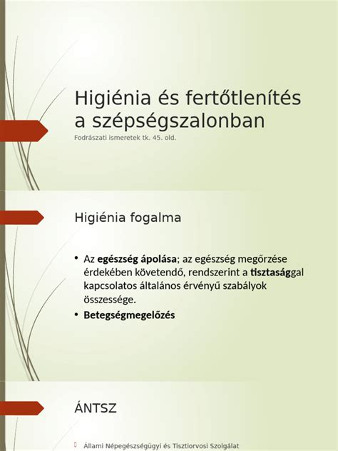 Higiénia fodrászatban