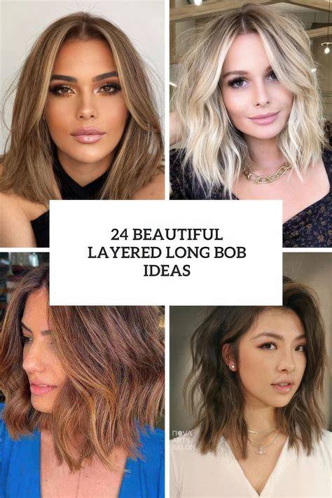 long bob visual guide infographic