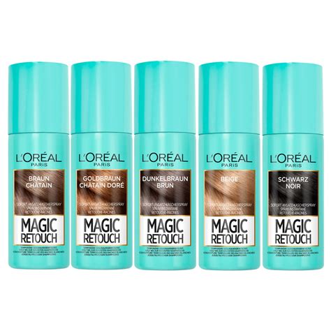 L'Oréal Magic Retouch hajtőszínező spray használata