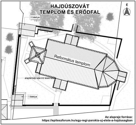 Hajdúszovát református templom külső látképe