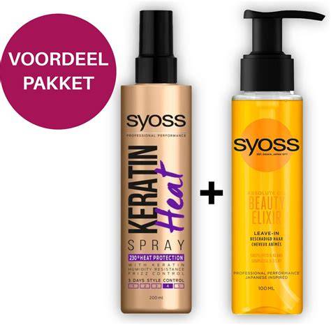 Syoss termékcsalád: spray, szérum, elixir