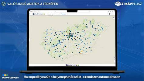 Online elérhetőség térképes szemléltetése és szállítási ikonok