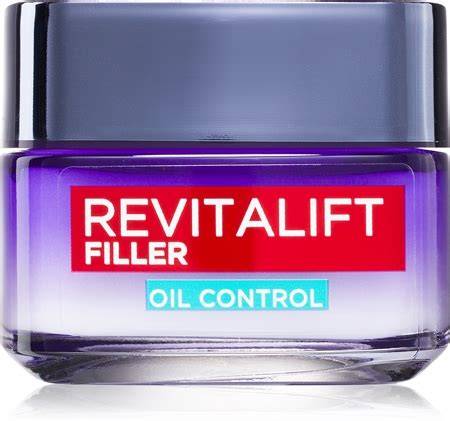 Infografika: hogyan hat a zsíros bőrre a Revitalift Filler Oil Control