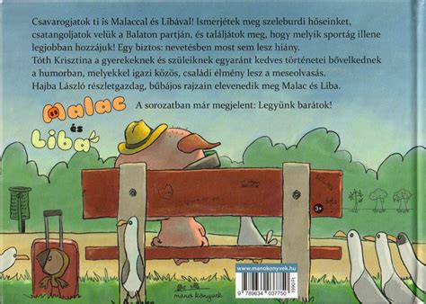 Malac és Liba sorozat illusztrációja