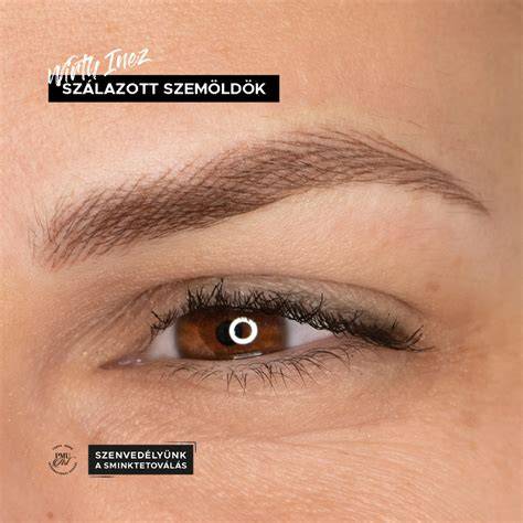 Before-after fotó: természetes és telt szemöldök The One duóval