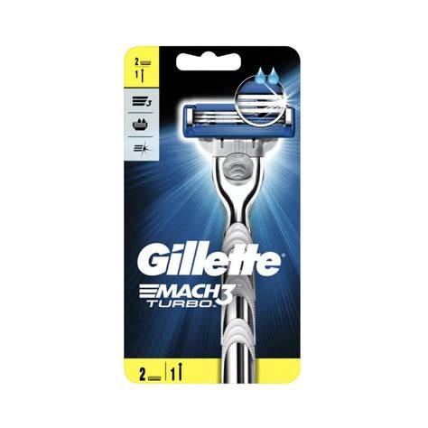 Gillette Mach3 Turbo pengék és markolat részlete