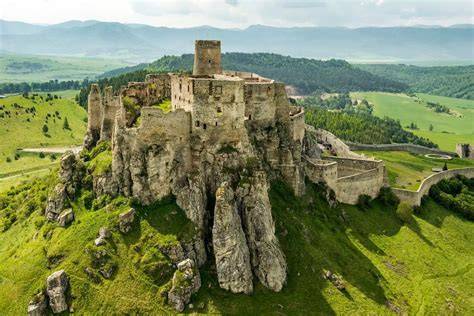 Szepesi vár és Szepesváralja panoráma