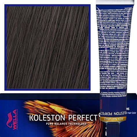 Wella Koleston Perfect doboz és festék krém kinézete
