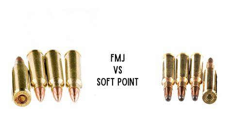 FMJ vs. SP vs. BTHP lövedékek összehasonlító diagram