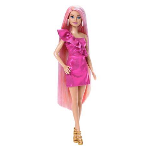 Barbie rózsaszín haj inspiráció - celeb és babastílusok