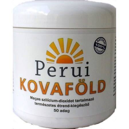 Negatív töltésű kovaföld hengerek
