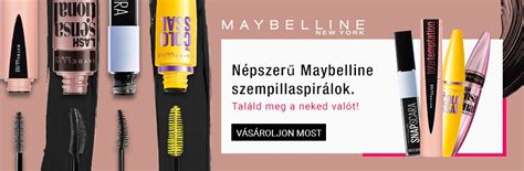 A Maybelline szempillaspirálok sokfélesége: hosszabbítás, dússág, ívelés és vízállóság