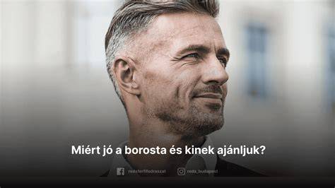 A borosta hosszának és arcformának összhangja vizuálisan szemléltetve