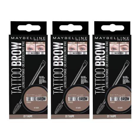 Infografika: Maybelline szemöldök-termékek bemutatása