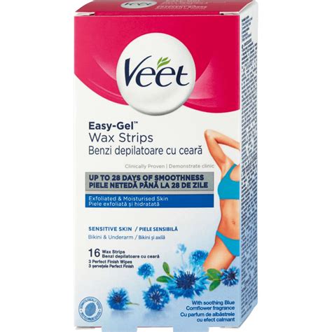 Veet Expert gyantaszalagok bikinivonalra és hónaljra