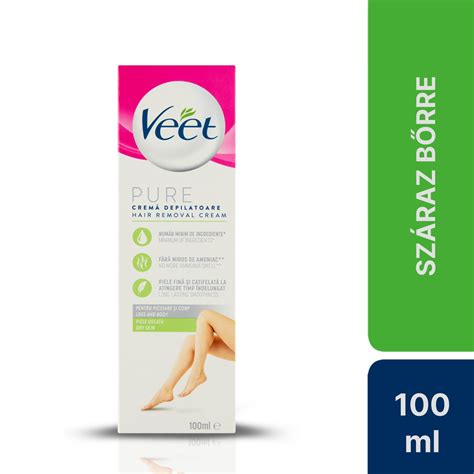 Veet Pure szőrtelenítő krém