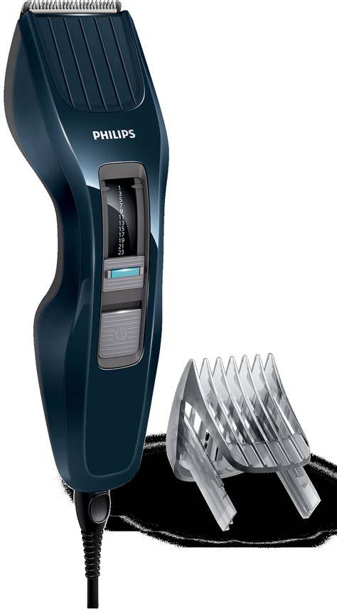 Philips HC3400 hajvágó termékkép és tartozékai