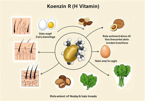 Infografika: Biotin szerepe a hajban és a körmökben