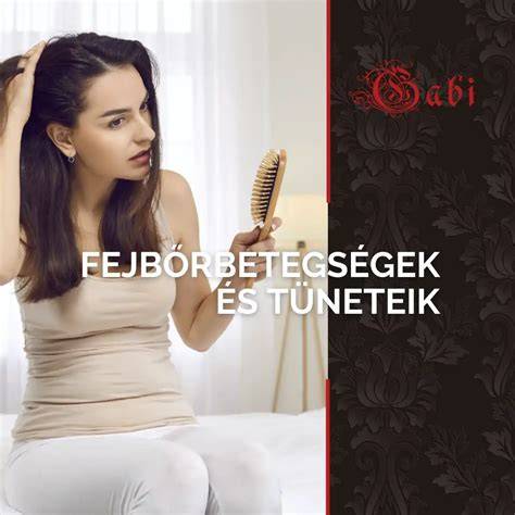 Infografika: Fejbőrbetegségek és tüneteik kapcsolata