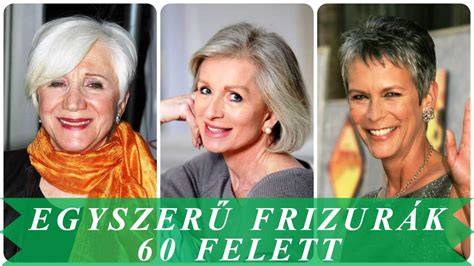 fiatalos hajvágás 60 felett illusztráció