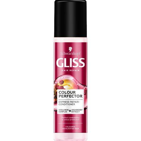 Gliss Kur Color sampon flakon és habzó textúra