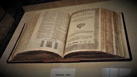 Infografika: A Vizsolyi Biblia történeti idővonala