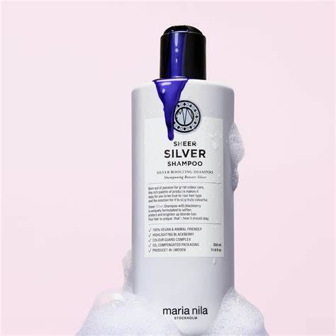 Maria Nila Sheer Silver sampon palack
