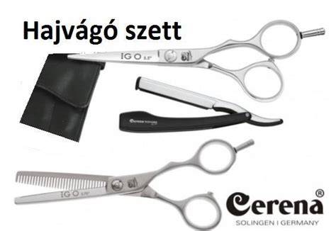 Vékonyító olló és borotva felépítés