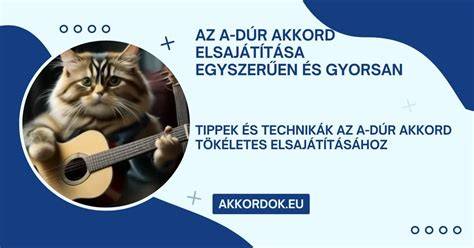 Gitár akkord és érzelem kapcsolata