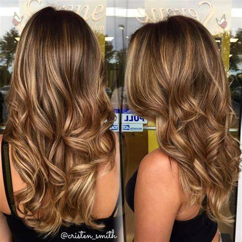 balayage karamell árnyalatok