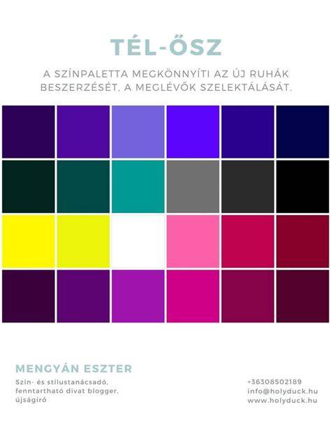 színpaletta illusztráció sötét mahagóni