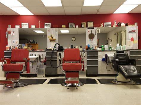 fényképezett barber shop in plaza