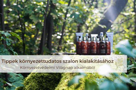 környezettudatos hajápolás illusztráció