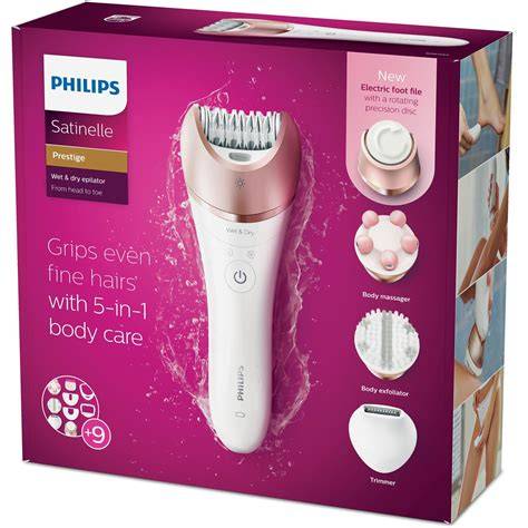 Philips Satinelle Prestige kerámiafej működése