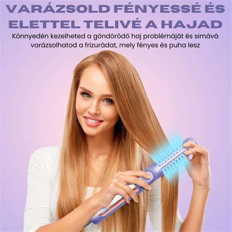 hajvasaló nedves hajhoz infografika