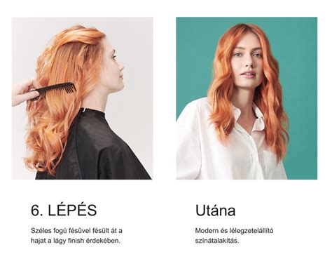 Infografika: Ősz hajfedés és pigmentálás lépései