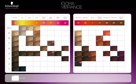 Schwarzkopf IGORA Vibrance hajfesték paletta