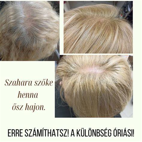 Természetes szőke henna por és hajfestés