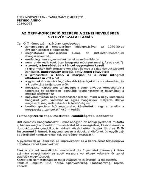 Infografika: zenei jellemzők összefoglaló ábra