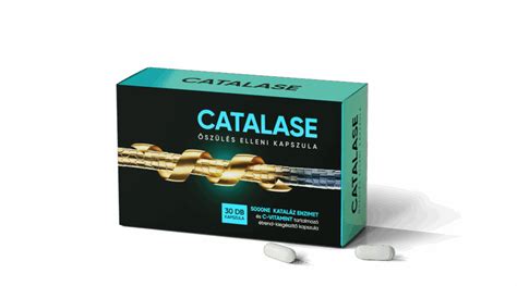 Catalase kapszula és a hatás mechanizmusa infographic