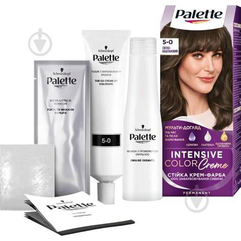 Palette Intensive Color Creme Long-Lasting Intensity Permanent: alkalmazási útmutató és árnyalatok vizuális áttekintése