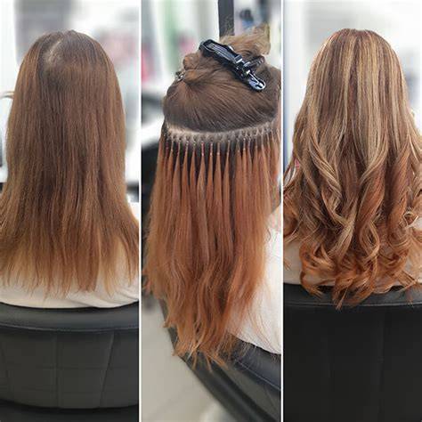 Kisa Hair fotó a hajhosszabbítás technikáiról: nanogyűrűs és mikrogyűrűs megoldás